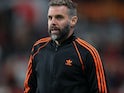 Houston Dynamo head coach Ben Olsen watches on November 7, 2023