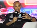 Lewis Hamilton at the Las Vegas GP on November 15, 2023